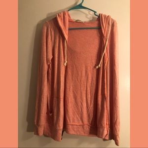 3/$20 SELECT OUTERWEAR Coral full zip hoodie